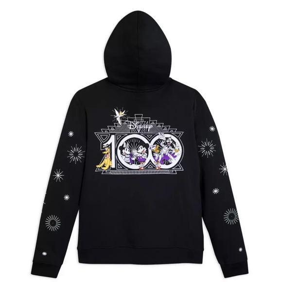Disney Tops - Disney Hoodie Mickey Mouse Disney100 Celebration Black